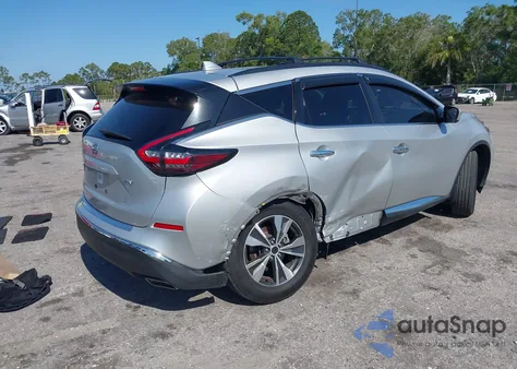 2019 Nissan Murano Sv z USA, uszkodzony, nr VIN 5N1AZ2MJ1KN154114